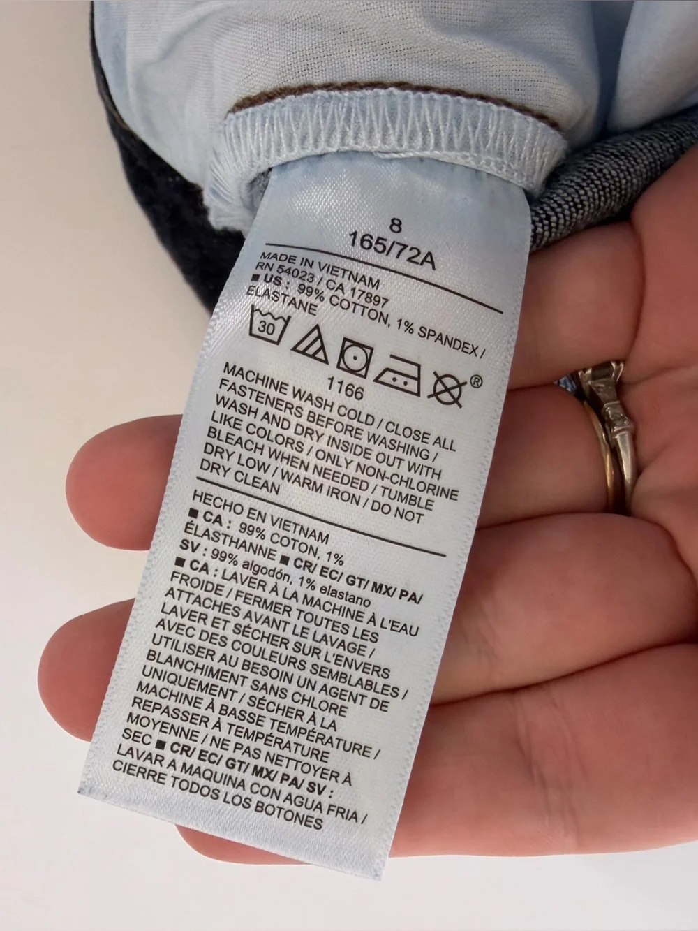 Old Navy Jeans Womens 8 Barrel Leg Dark Wash - Picture 7 of 9